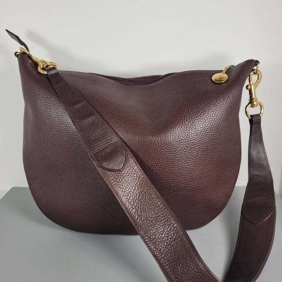 Vintage Gucci brown leather hobo shoulder bag - Picture 3 of 7